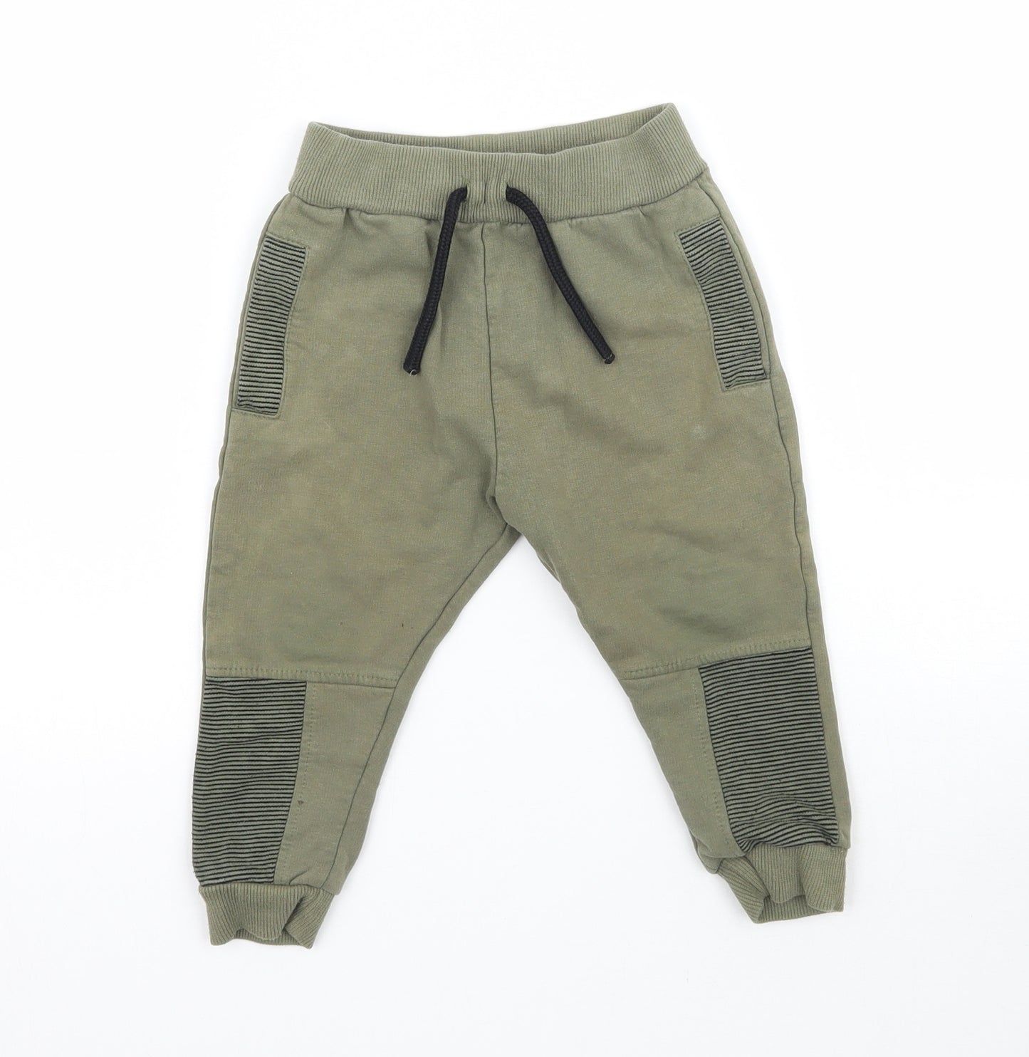 Primark Boys Green   Jogger Trousers Size 18-24 Months