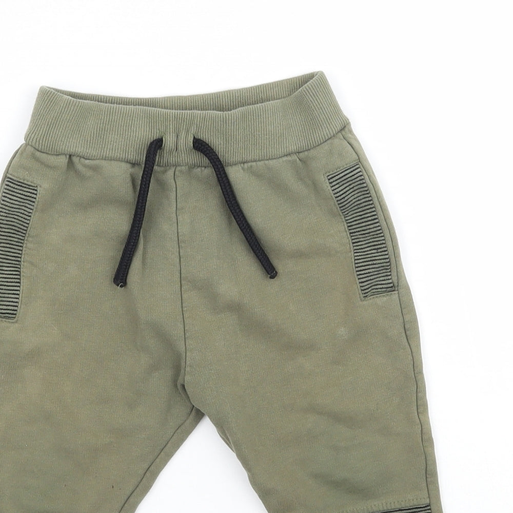 Primark Boys Green   Jogger Trousers Size 18-24 Months
