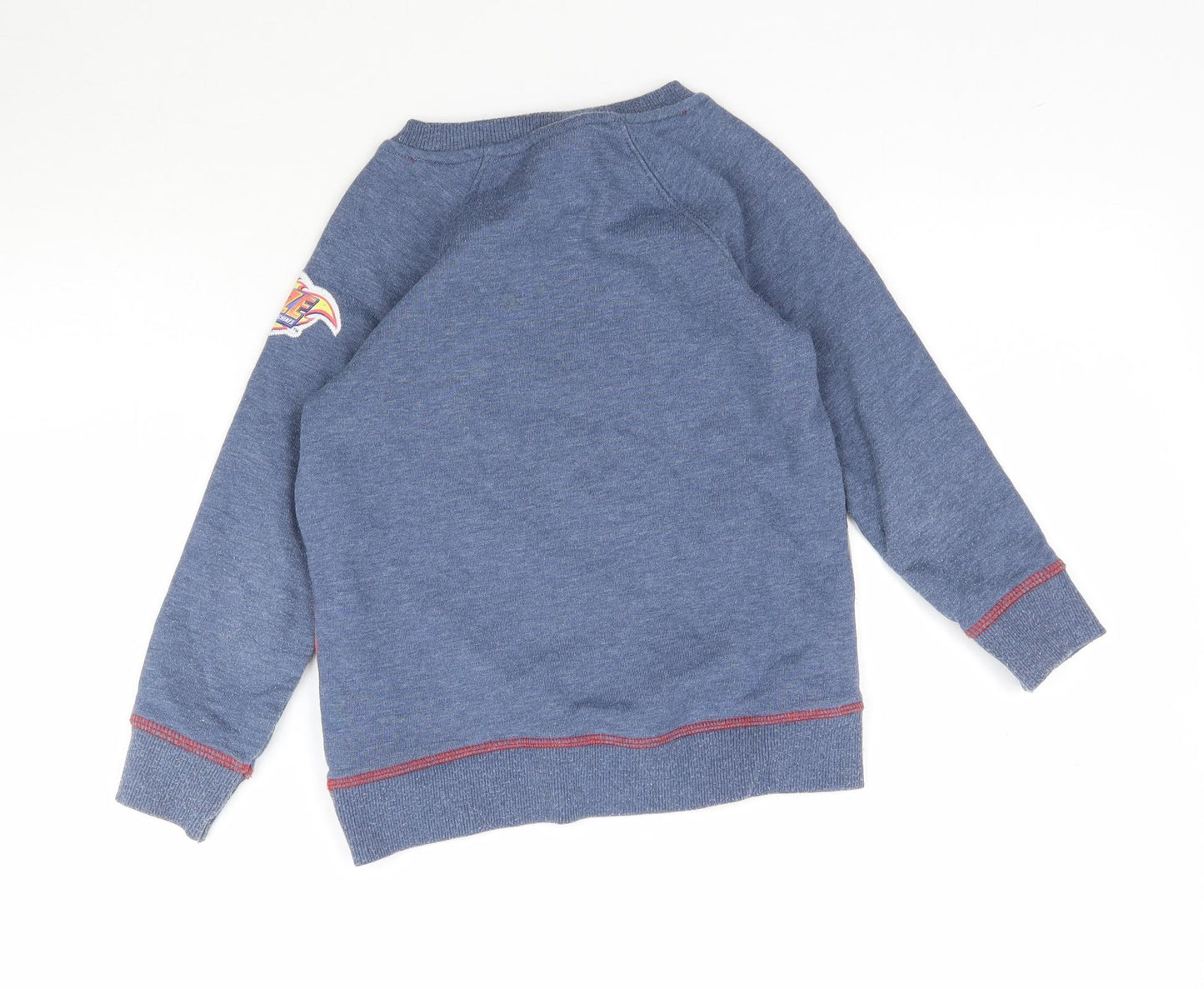Nickelodeon Boys Blue   Pullover Sweatshirt Size 5-6 Years  - Blaze and the Monster Machines