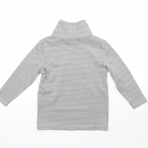 Crane Girls Grey   Basic T-Shirt Size 3-4 Years