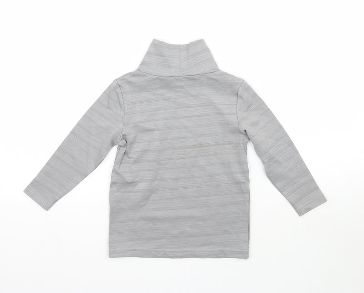 Crane Girls Grey   Basic T-Shirt Size 3-4 Years