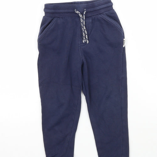 George Boys Blue   Jogger Trousers Size 3-4 Years
