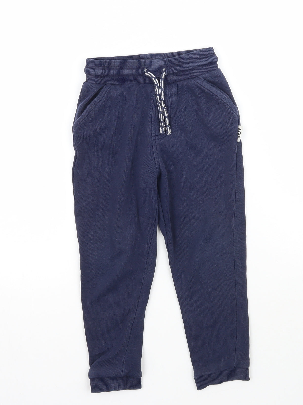 George Boys Blue   Jogger Trousers Size 3-4 Years