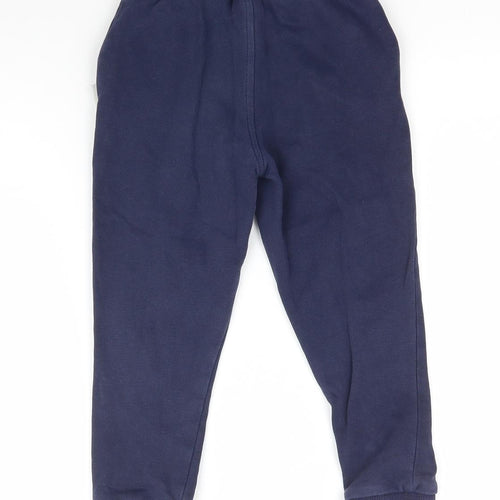George Boys Blue   Jogger Trousers Size 3-4 Years