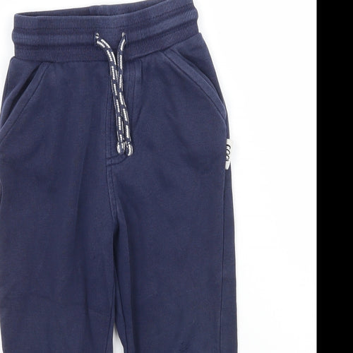 George Boys Blue   Jogger Trousers Size 3-4 Years