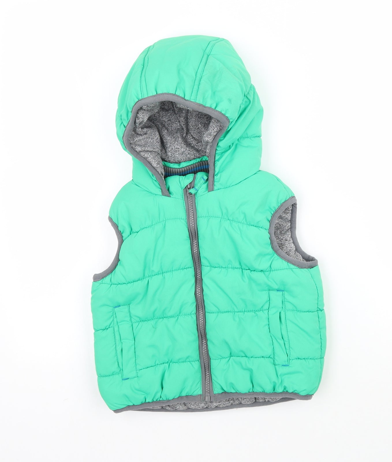 Mini Club Boys Green   Gilet Coat Size 4-5 Years