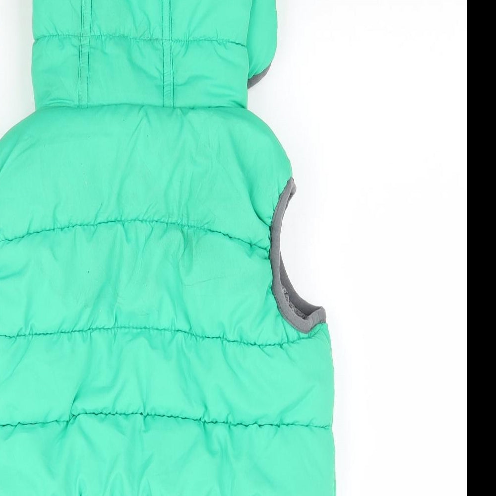 Mini Club Boys Green   Gilet Coat Size 4-5 Years