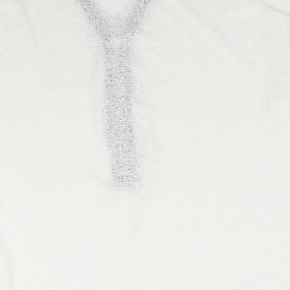 Cameo Rose Womens White   Basic Blouse Size M  - Batwing