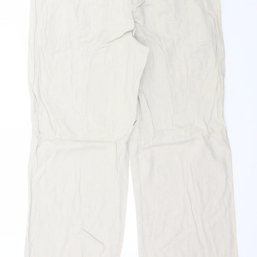 BHS Womens Beige   Trousers  Size 10 L28 in