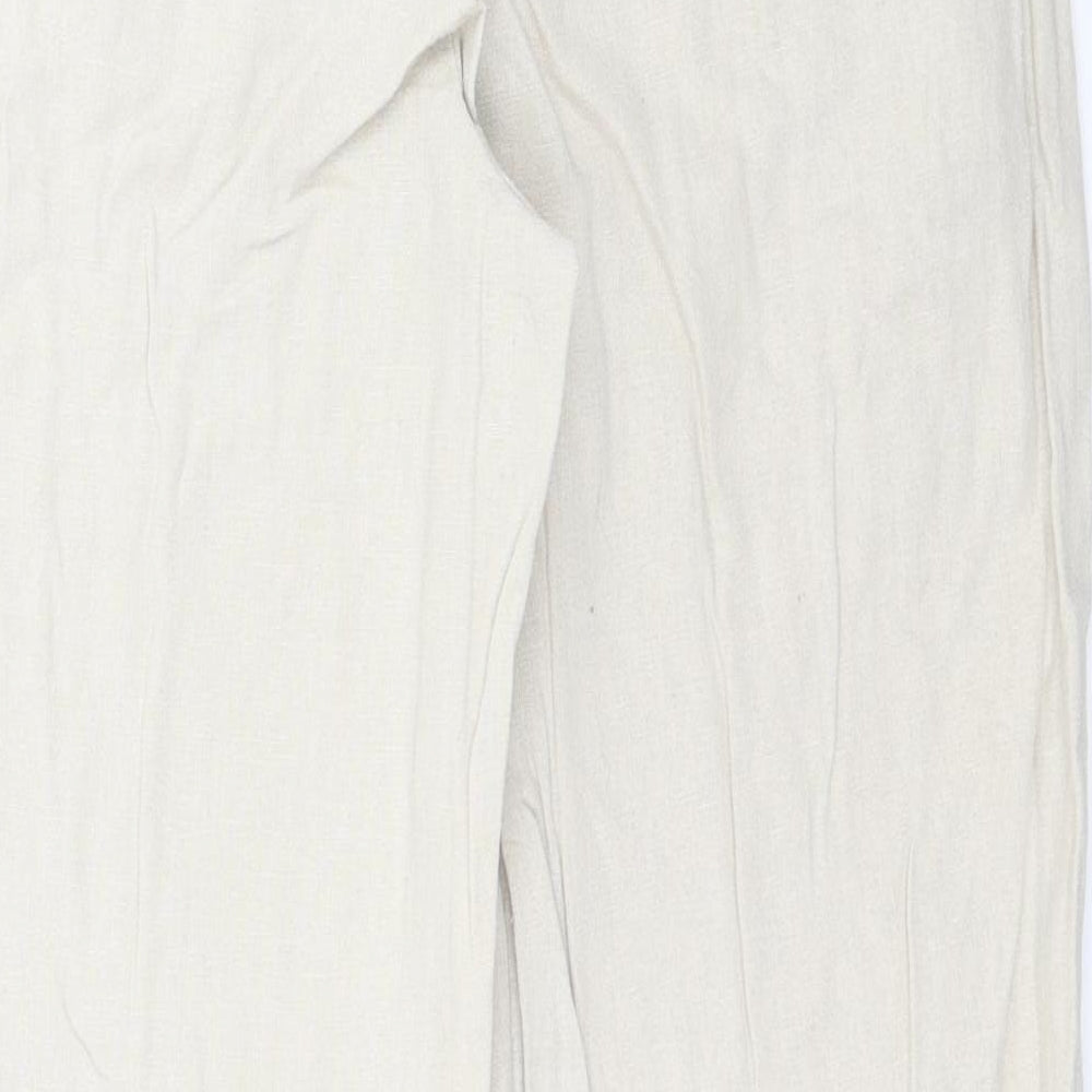 BHS Womens Beige   Trousers  Size 10 L28 in