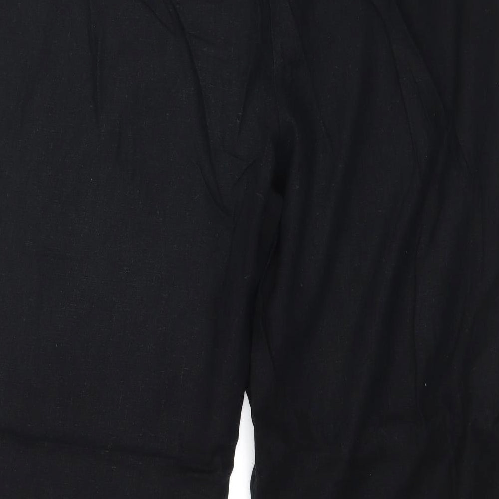 Marks and Spencer Womens Black   Trousers  Size 14 L27 in