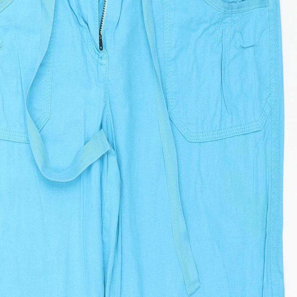 George Womens Blue   Trousers  Size 12 L30 in