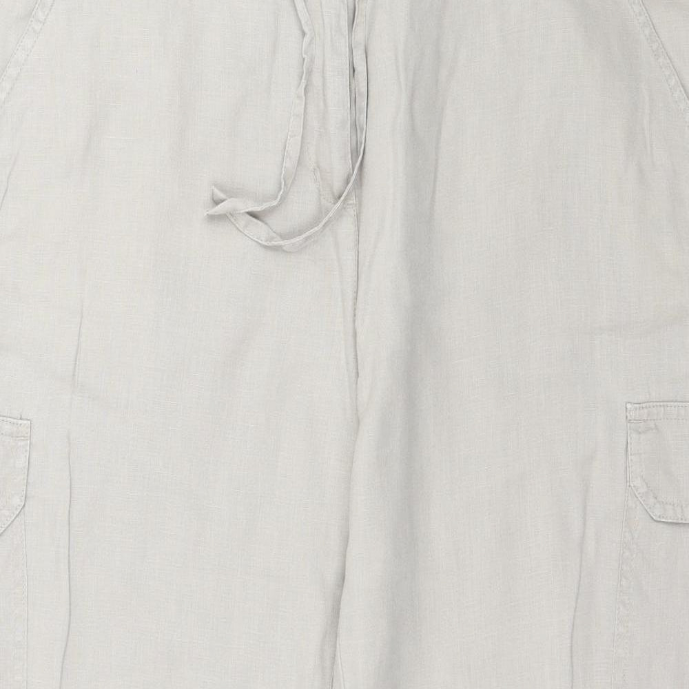 John Lewis Womens Beige   Trousers  Size 16 L29 in