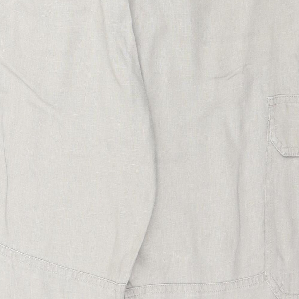 John Lewis Womens Beige   Trousers  Size 16 L29 in