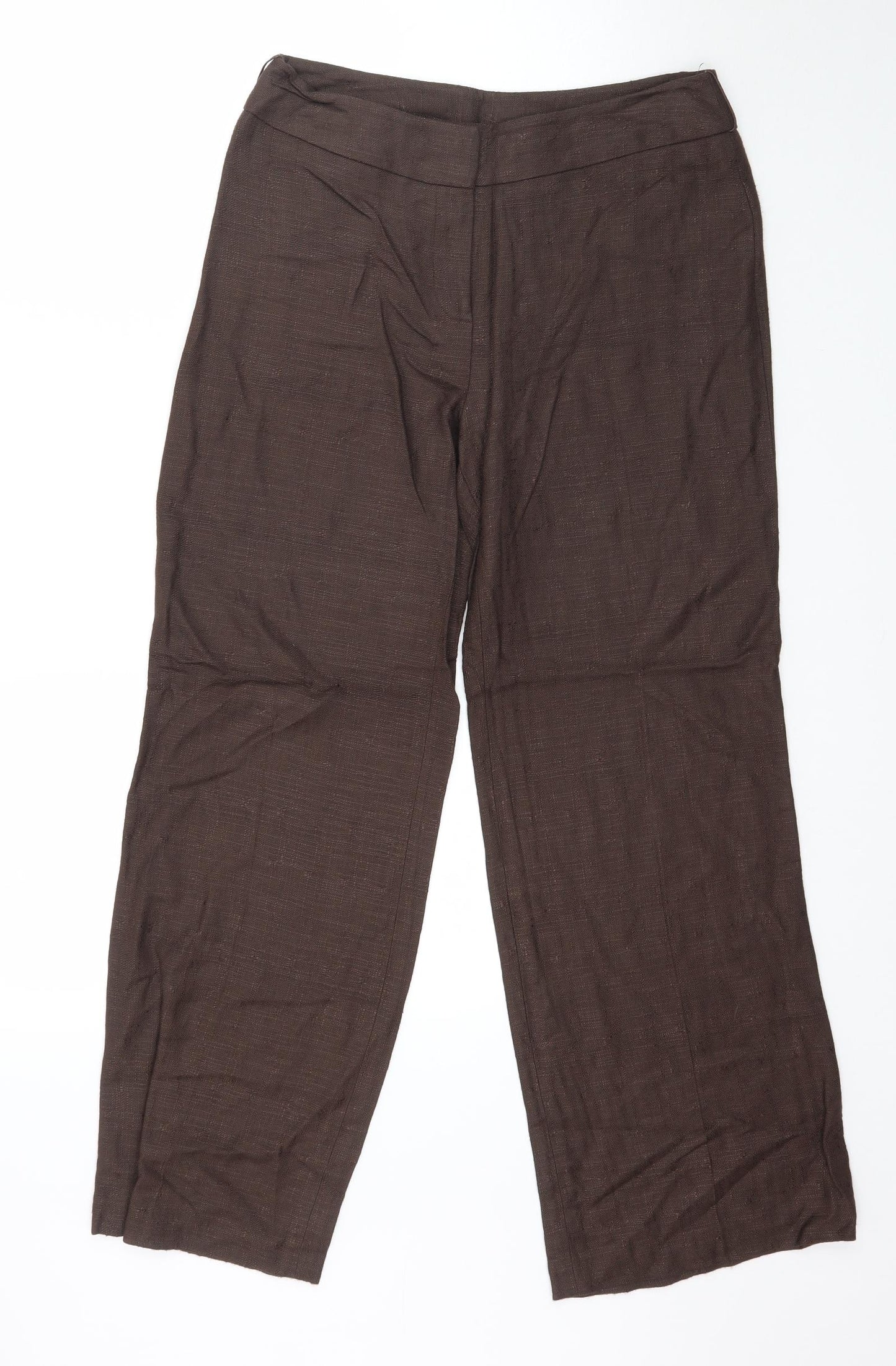 Principles Womens Brown   Trousers  Size 10 L28 in