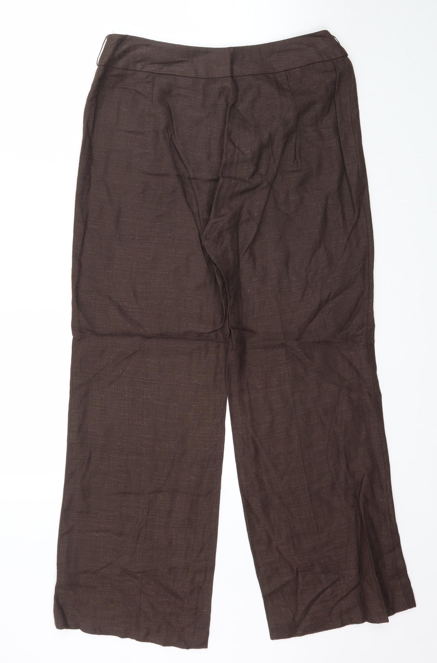 Principles Womens Brown   Trousers  Size 10 L28 in
