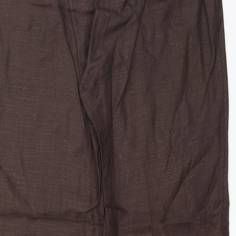 Principles Womens Brown   Trousers  Size 10 L28 in