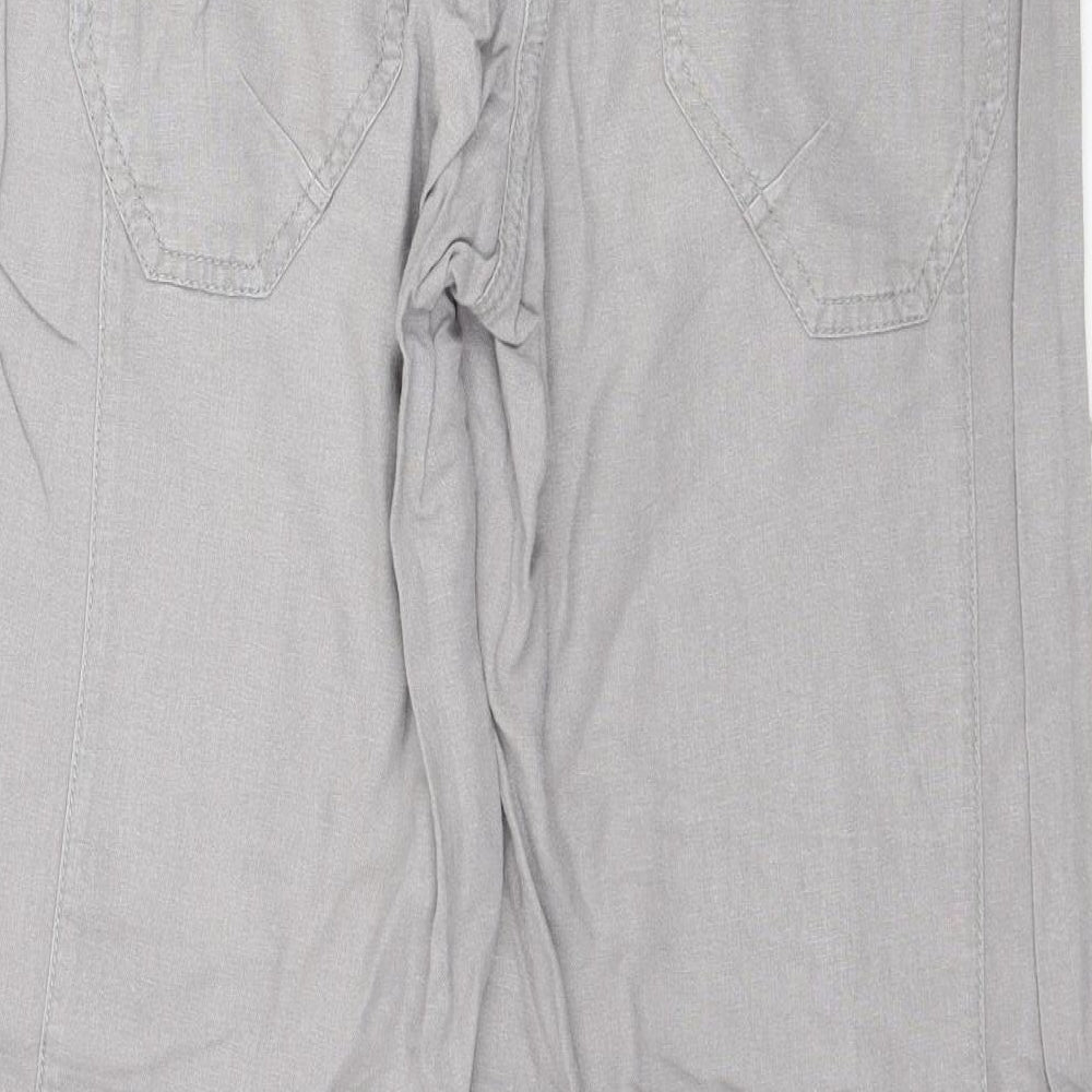 NEXT Womens Grey   Trousers  Size 10 L28 in