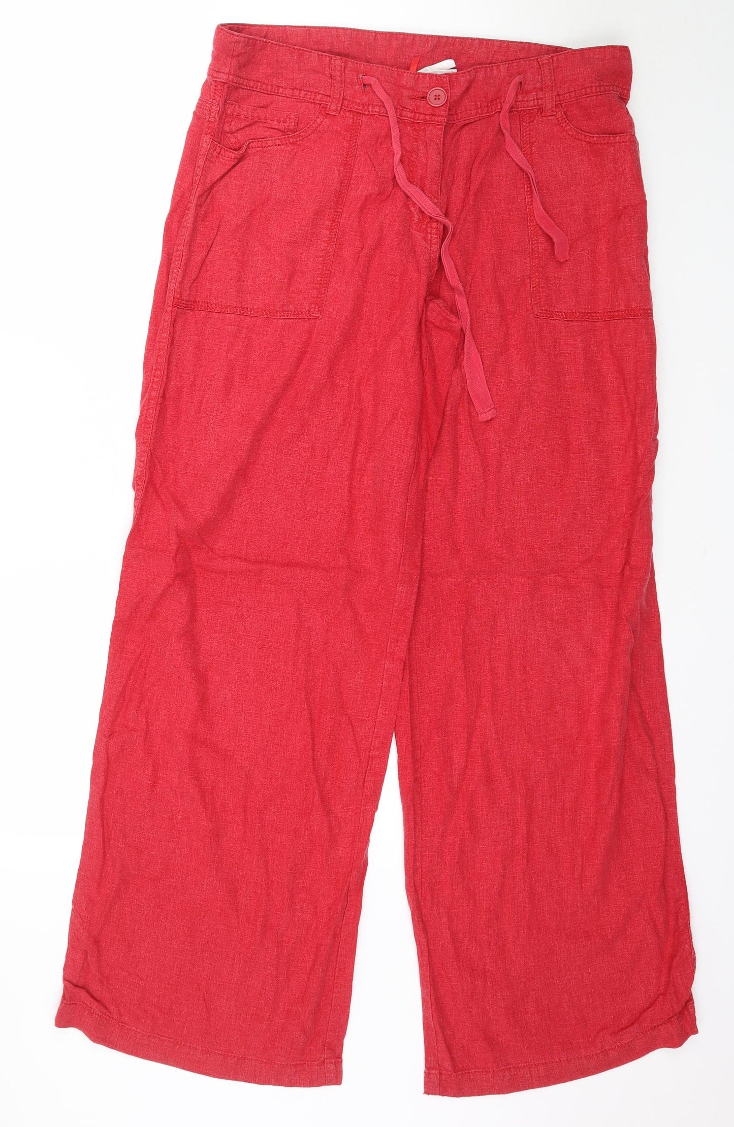 NEXT Womens Red   Trousers  Size L L32 in