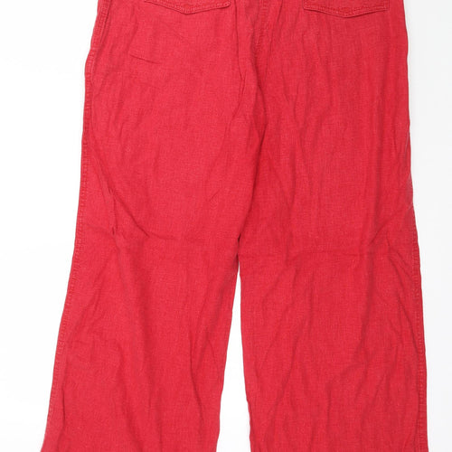 NEXT Womens Red   Trousers  Size L L32 in