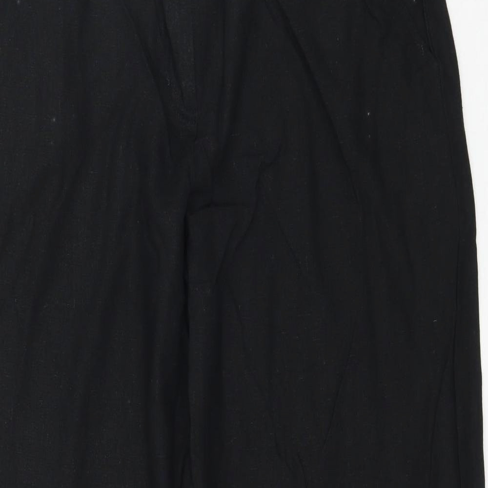 Dorothy Perkins Womens Black   Trousers  Size 16 L30 in