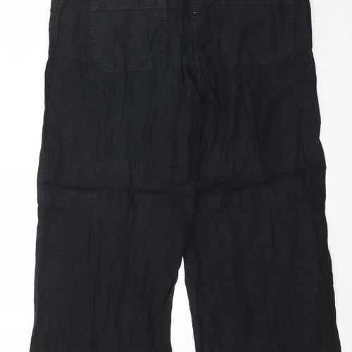 NEXT Womens Black   Trousers  Size L L28 in