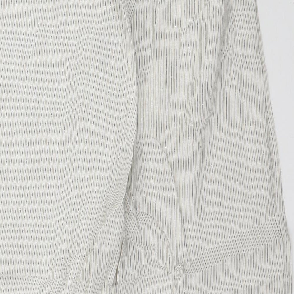 Per Una Womens Multicoloured Striped  Trousers  Size 12 L31 in