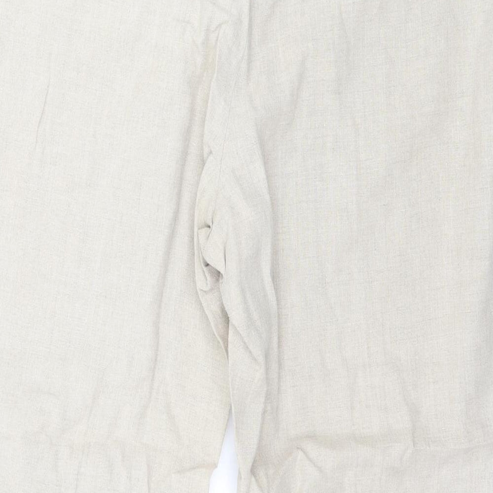 Marks and Spencer Womens Beige   Trousers  Size 20 L29 in