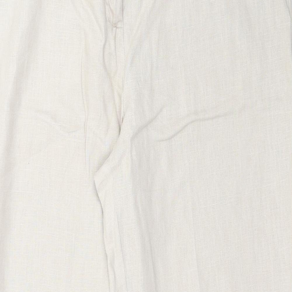 Principles Womens Beige   Trousers  Size 14 L30 in