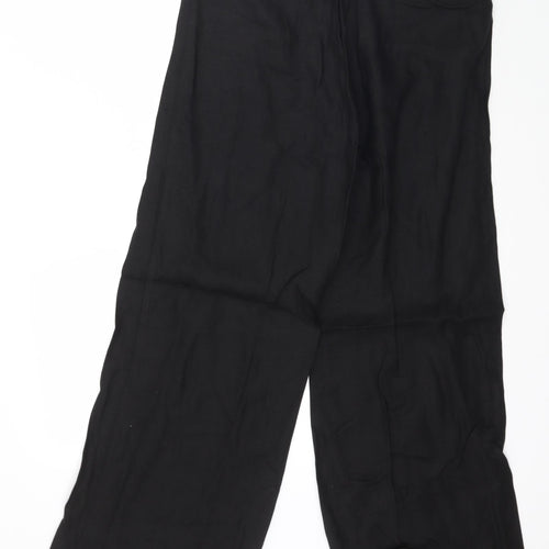 Per Una Womens Black   Trousers  Size 10 L29 in