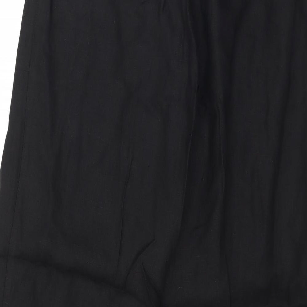 Per Una Womens Black   Trousers  Size 10 L29 in