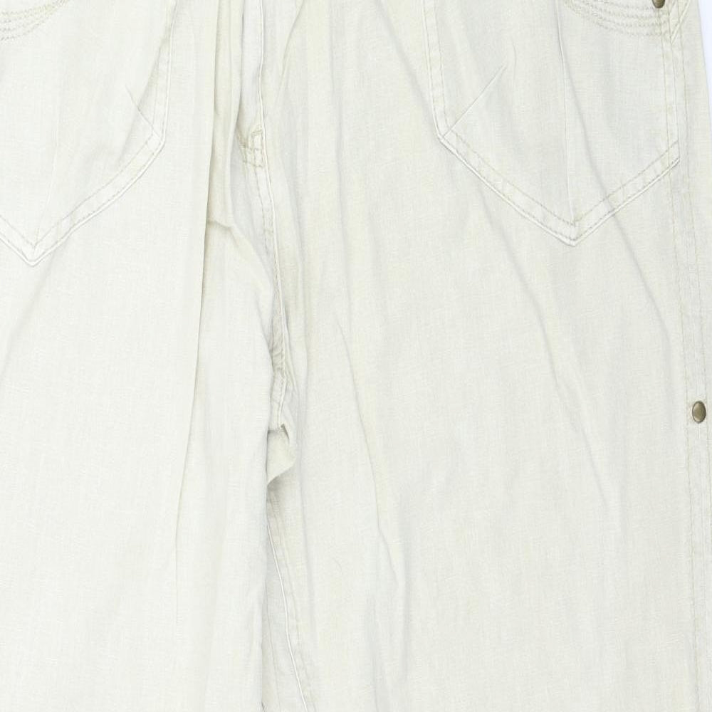 NEXT Womens Beige   Trousers  Size 18 L31 in