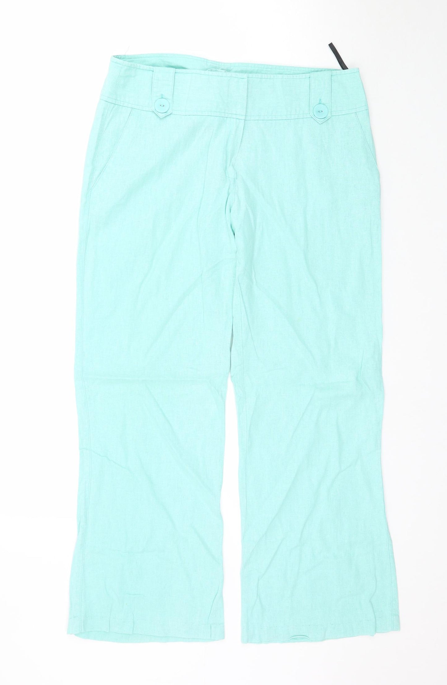 Atmosphere Womens Blue   Trousers  Size 12 L27 in
