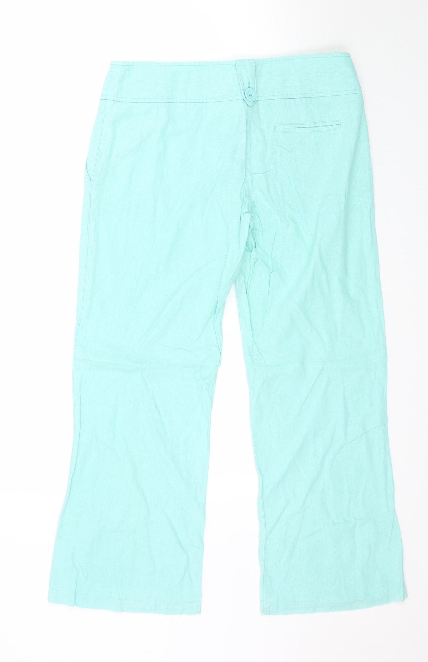 Atmosphere Womens Blue   Trousers  Size 12 L27 in