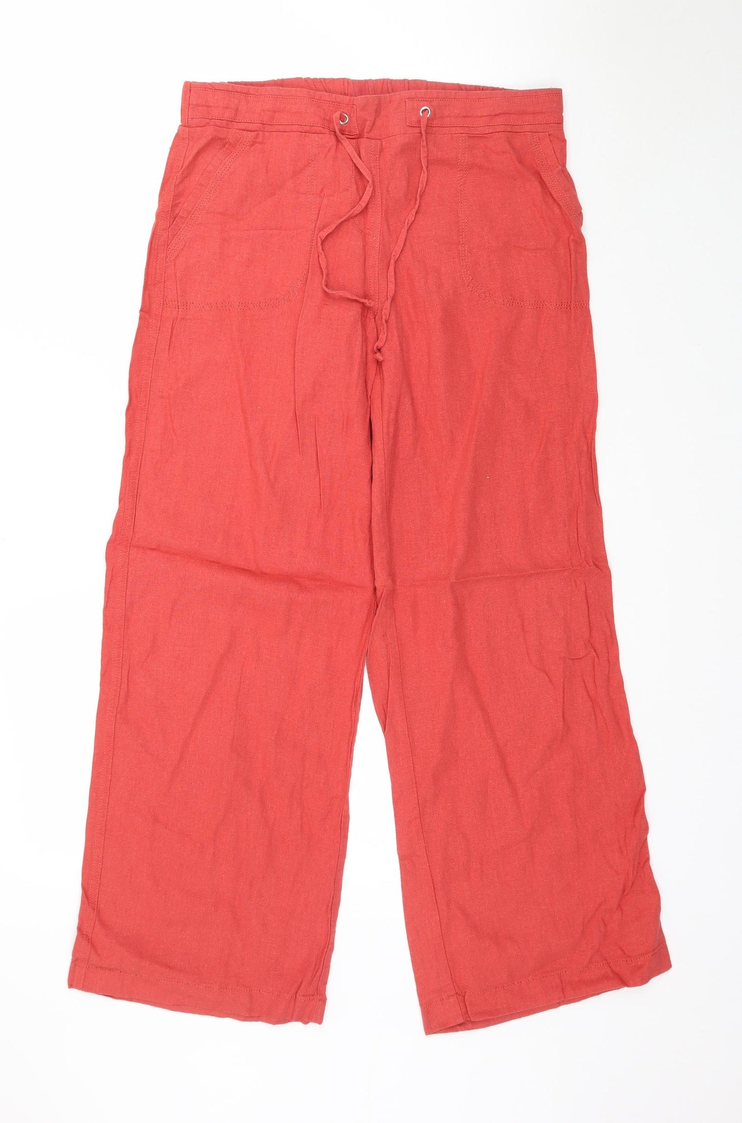 intuition Womens Red   Trousers  Size 12 L29 in