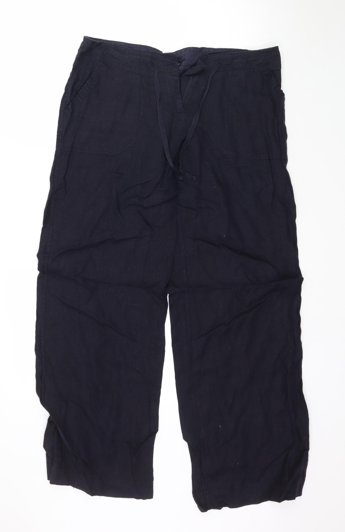 Atmosphere Womens Blue   Trousers  Size 10 L32 in