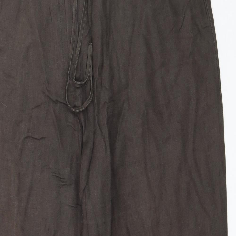 Marks and Spencer Womens Brown   Trousers  Size 14 L28 in