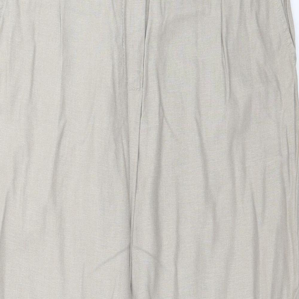 NEXT Womens Beige   Trousers  Size 10 L30 in