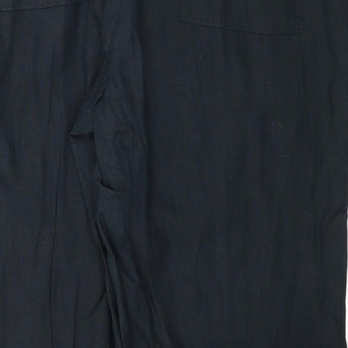 Marks and Spencer Mens Black   Trousers  Size 42 L32 in
