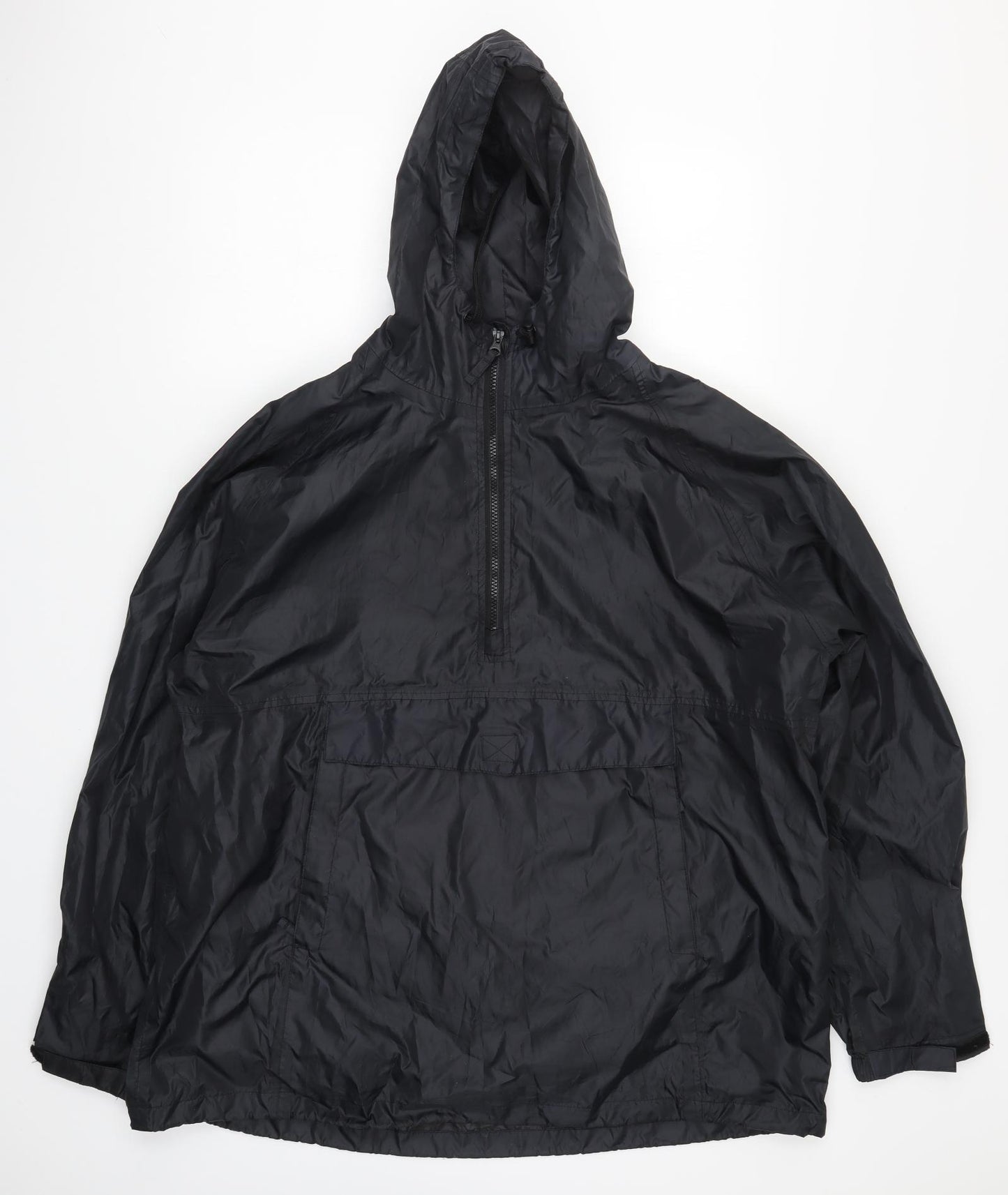 Preworn Mens Black   Jacket Coat Size 3XL