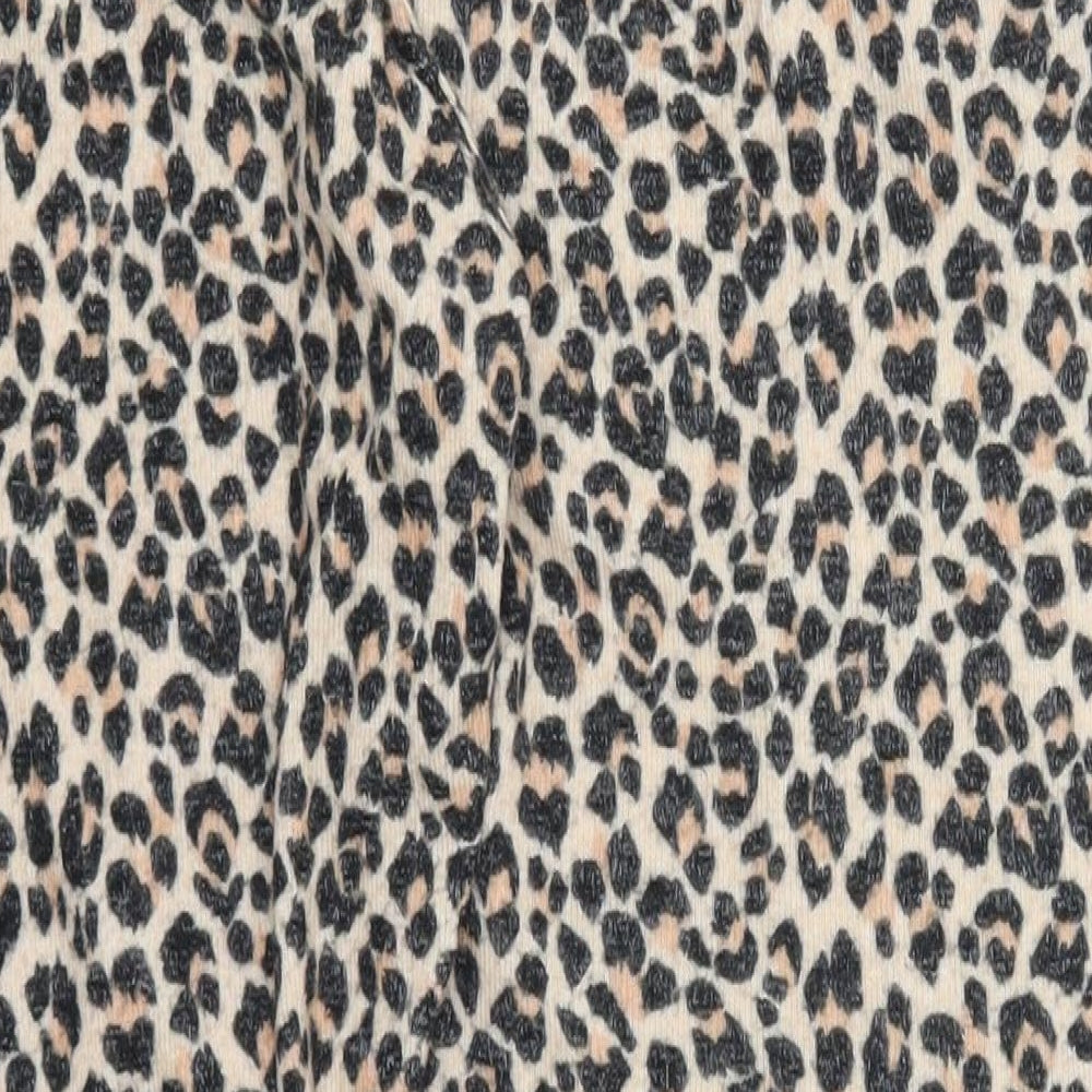 F&F Womens Brown Animal Print  Sweatpants Trousers Size 16 L28 in - Loungewear