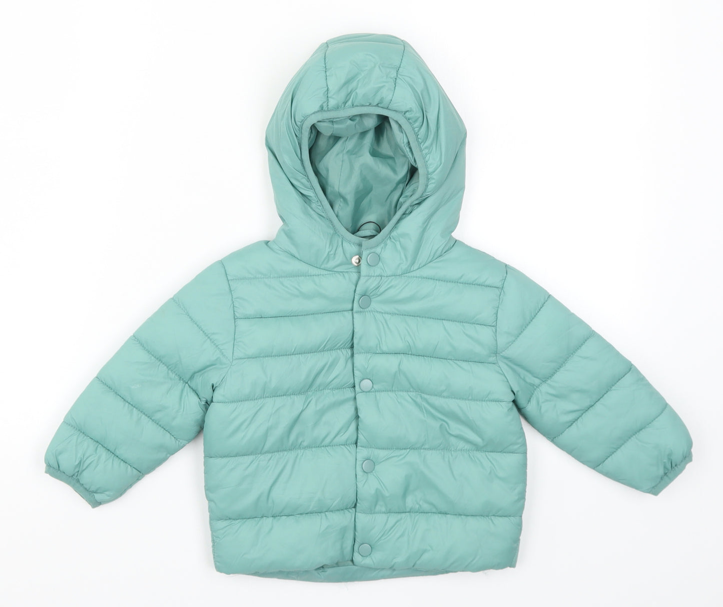 Primark Baby Green   Basic Coat Coat Size 9-12 Months