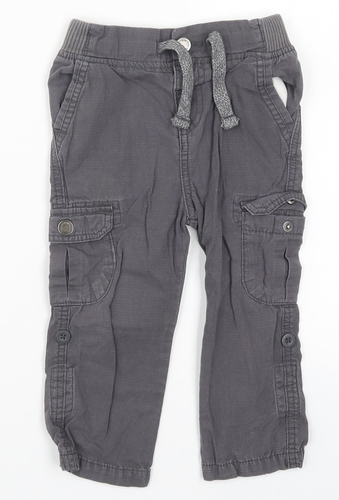 Primark Boys Grey   Cargo Trousers Size 18-24 Months