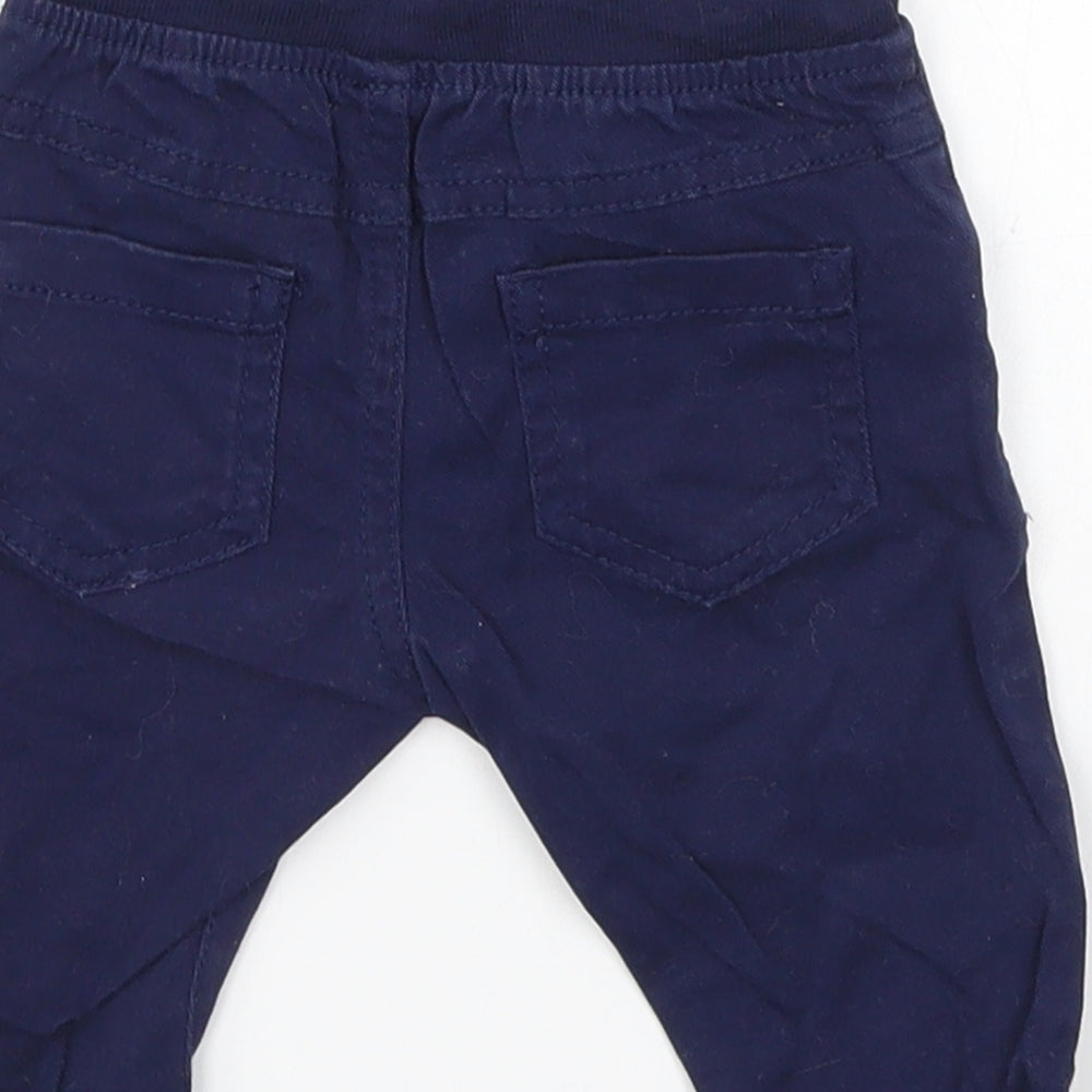 Marks and Spencer Boys Blue   Capri Trousers Size 0-3 Months