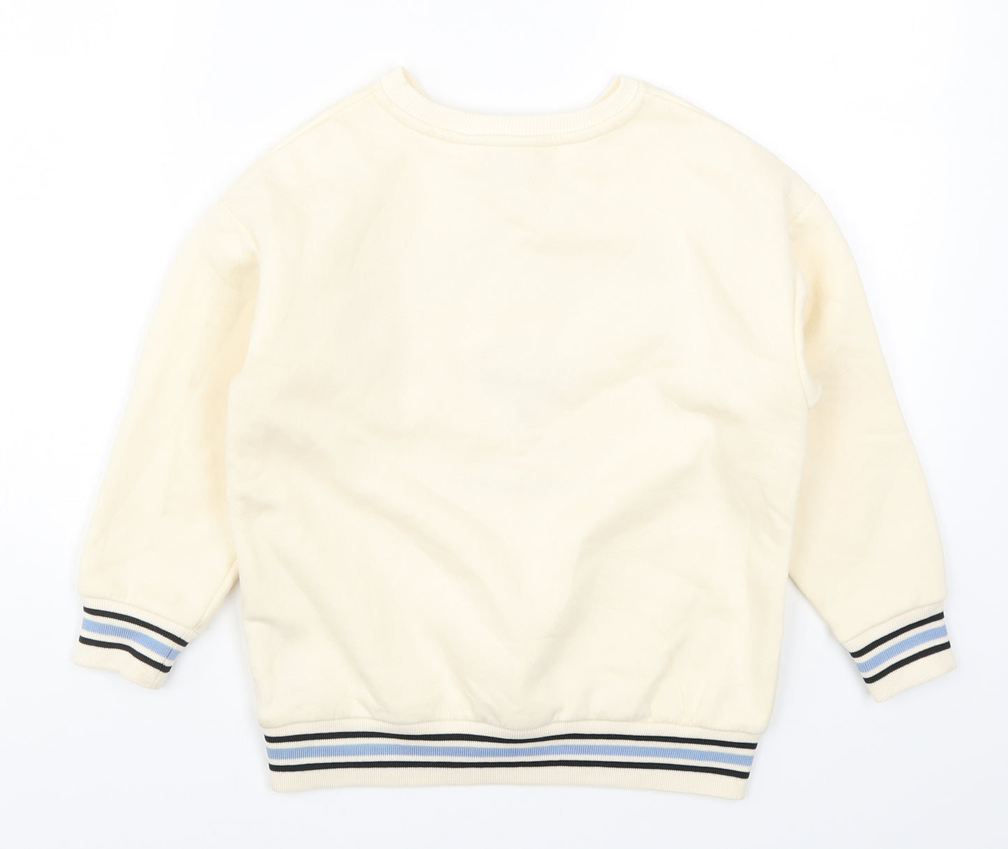 Primark Girls Yellow   Pullover Sweatshirt Size 7-8 Years  - Rhode Island