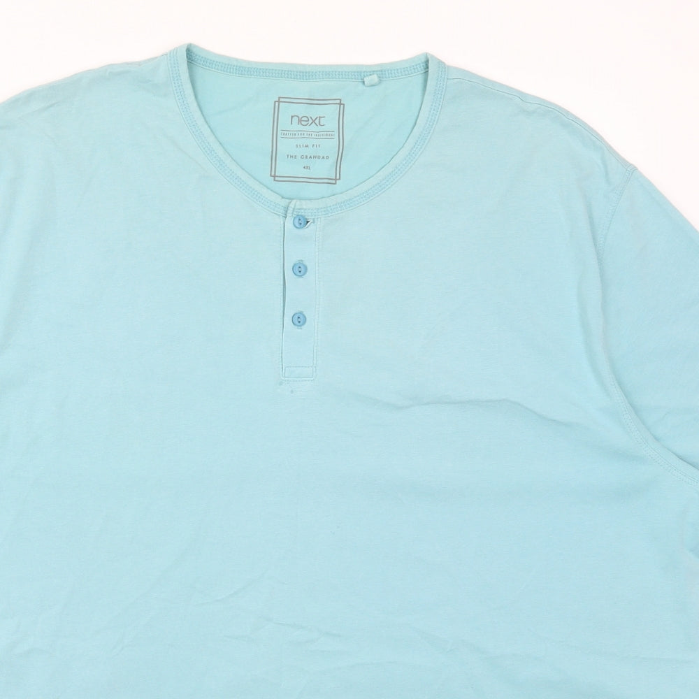 NEXT Mens Blue    T-Shirt Size 4XL