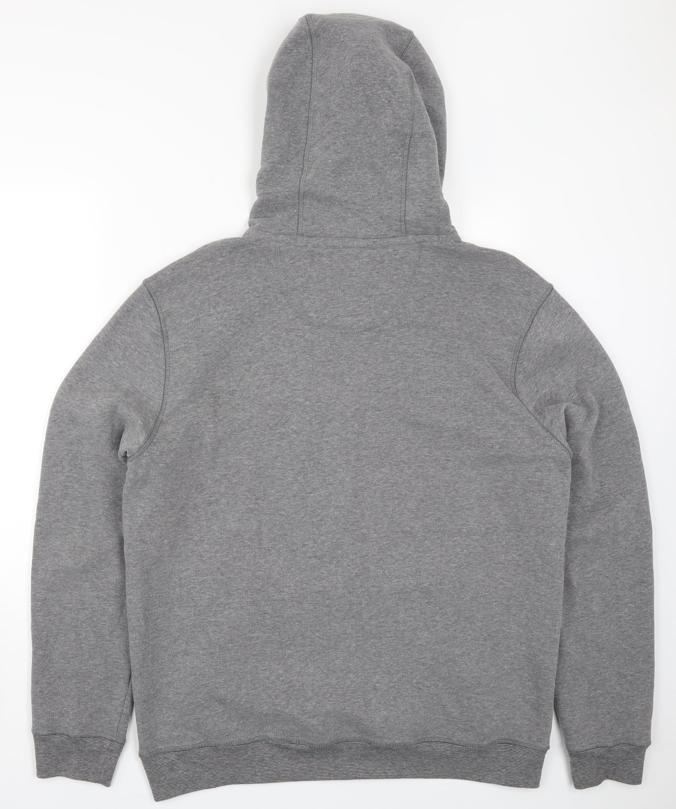 Weird Fish Mens Grey   Full Zip Hoodie Size XL