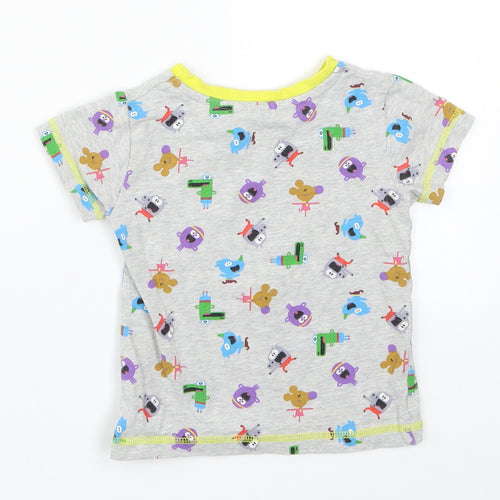 TU Boys Grey   Basic T-Shirt Size 2-3 Years  - Hey Duggee
