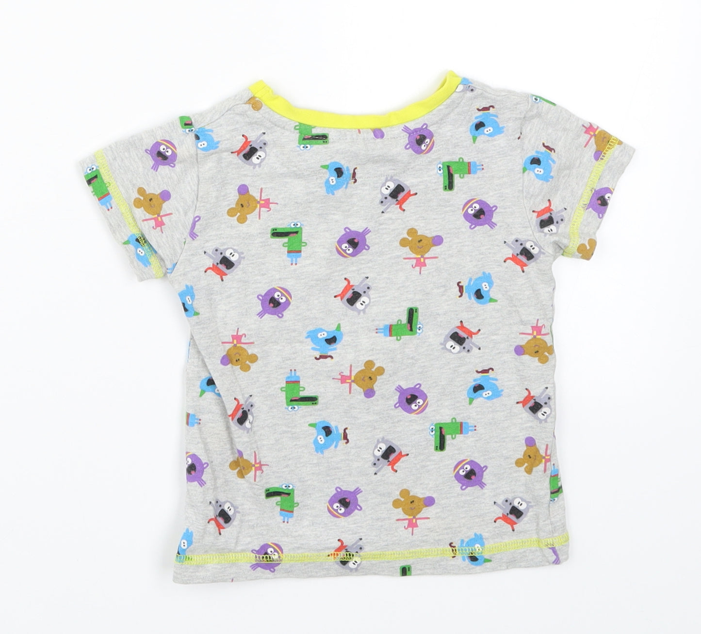 TU Boys Grey   Basic T-Shirt Size 2-3 Years  - Hey Duggee