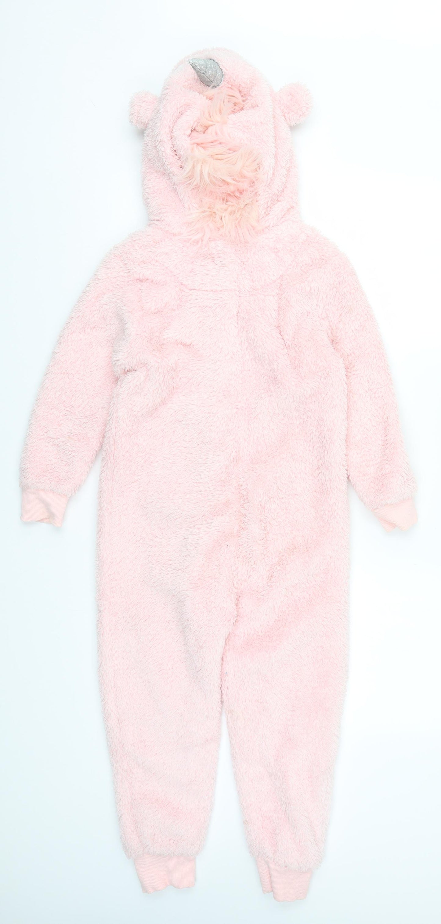 NEXT Girls Pink Solid  Top Nightshirt Size 6 Years  - Unicorn